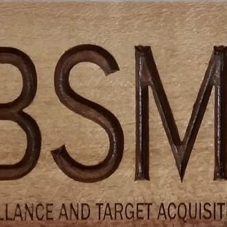 I had a request to make a sign for the 132 squadron as a departing gift for the BSM.